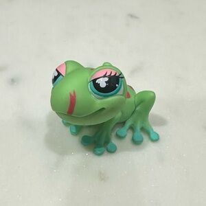 LPS #479 Spotted Frog Authentic Toy Collector Hasbro Figure Littlest Pet Shop